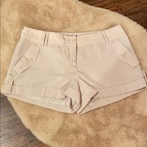 Express Silky Beige Shorts
